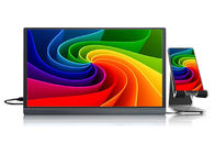 Porto HDR ultra magro da gama 72% HDMI da cor monitor portátil de 15,6 polegadas